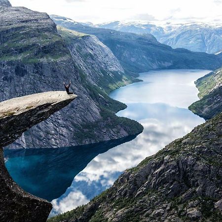 Villa Trolltunga/Folgefonna Camp House à Jondal Extérieur photo
