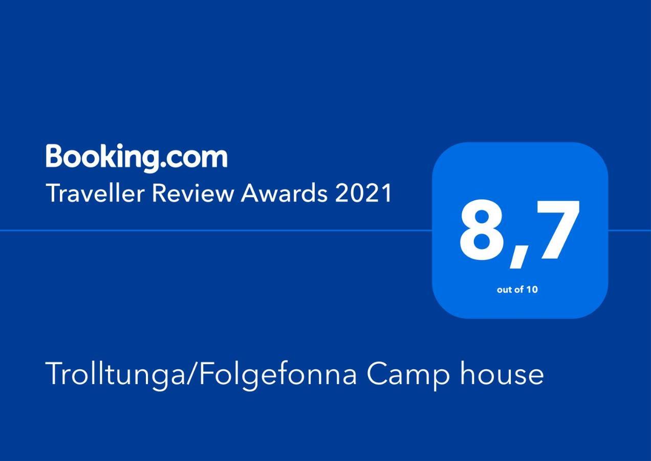 Villa Trolltunga/Folgefonna Camp House à Jondal Extérieur photo