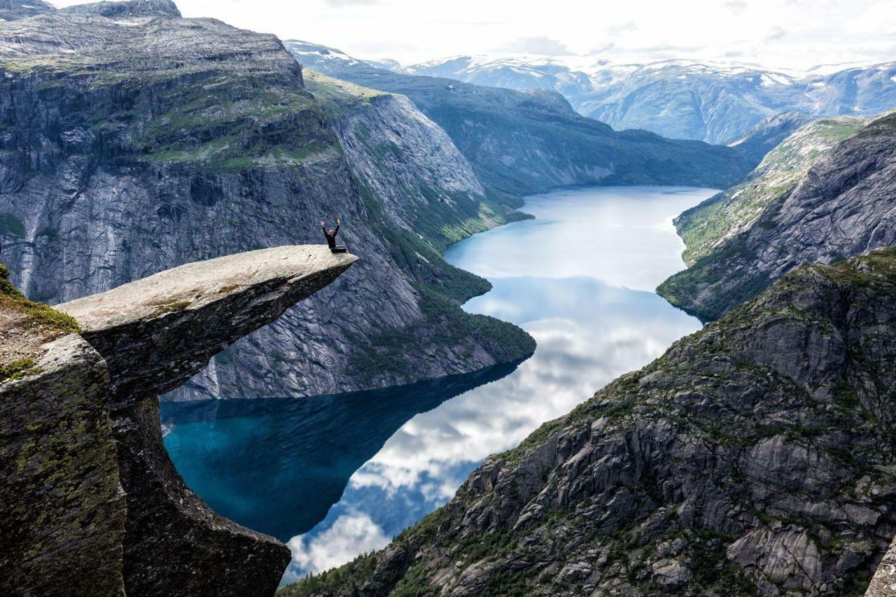 Villa Trolltunga/Folgefonna Camp House à Jondal Extérieur photo